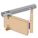 HENDERSON Bifold Folding Track Sliding Door Gear - 2135mm