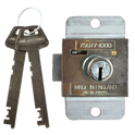 L&F 7 Lever Deadbolt Locker Lock - 28mm ZL KD