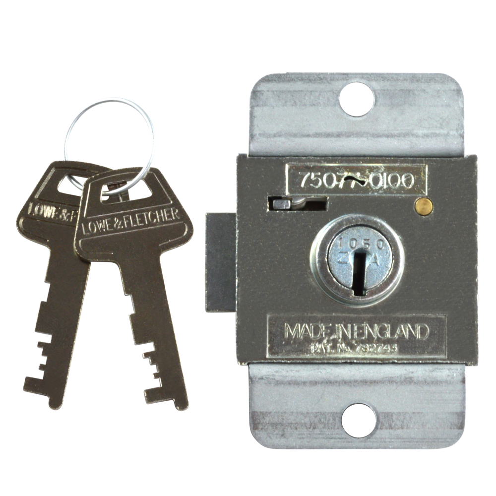 L&F 7 Lever Deadbolt Locker Lock - 6mm ZA KA (001)
