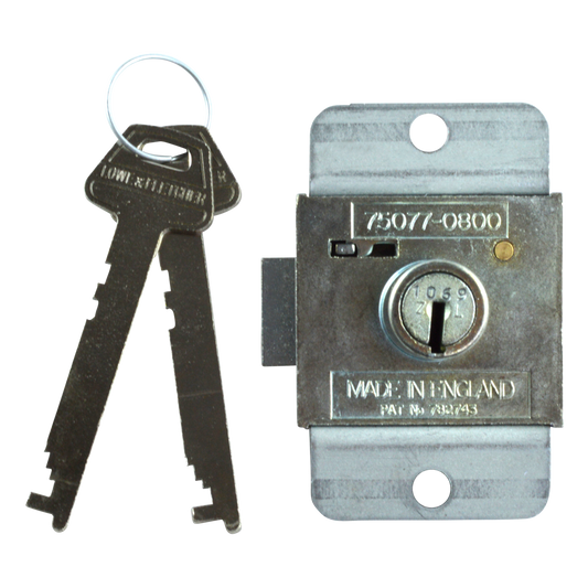 L&F 7 Lever Deadbolt Locker Lock - 22mm ZL KA (1501)