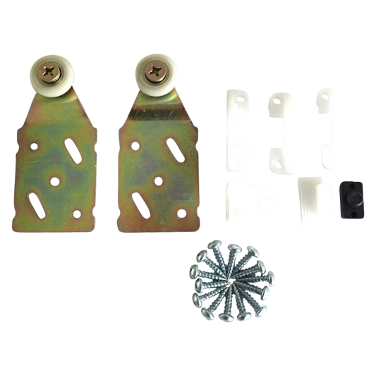 HENDERSON Fixing Kit To Suit Double Top Double Track Sliding Door Gear - 1 Door Fitting Pack