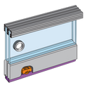 HENDERSON Zenith Double Track Sliding Door Gear - 1200mm