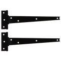 CROMPTON 909 Japaned Tee Hinge - 230mm (1 Pair)