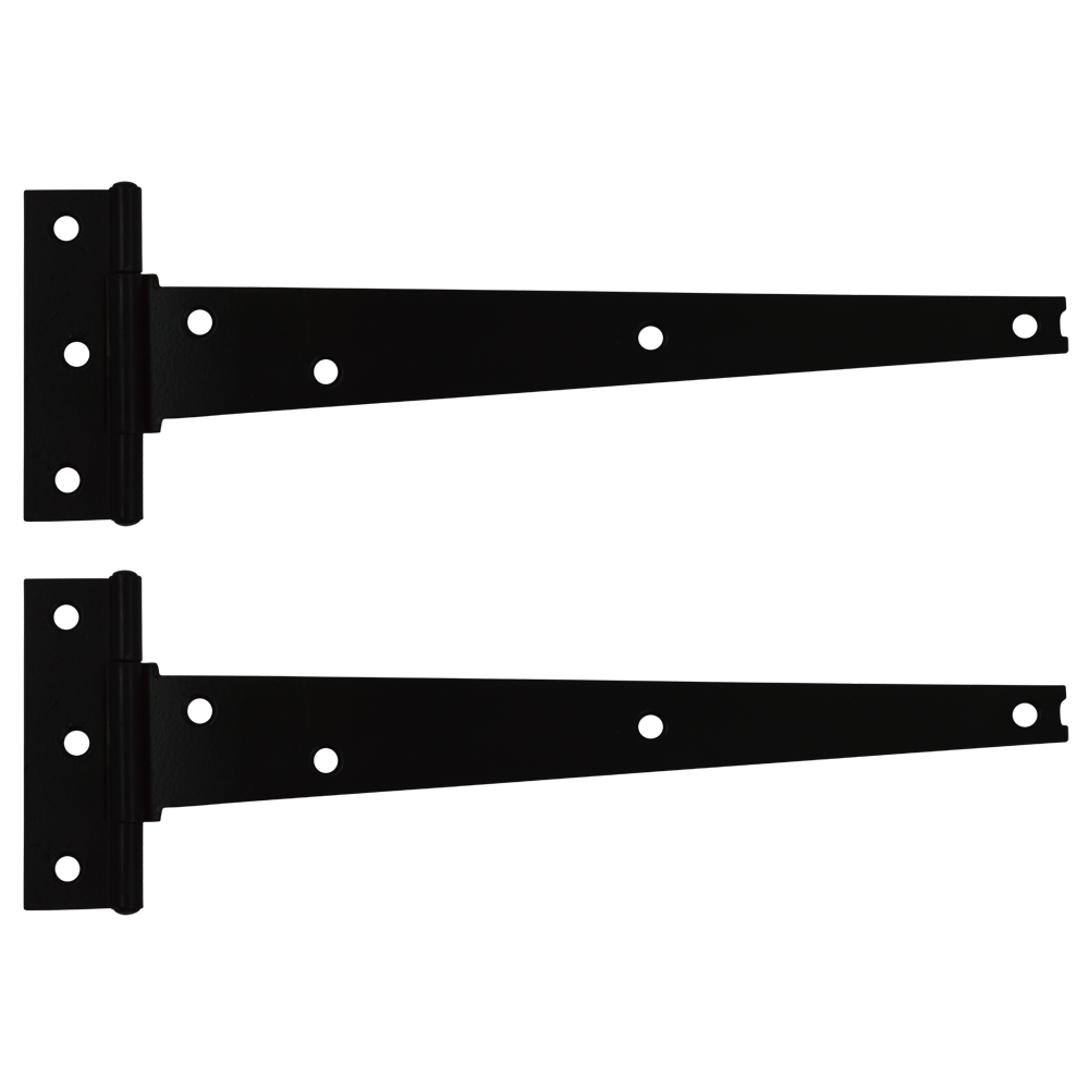CROMPTON 909 Japaned Tee Hinge - 230mm (1 Pair)