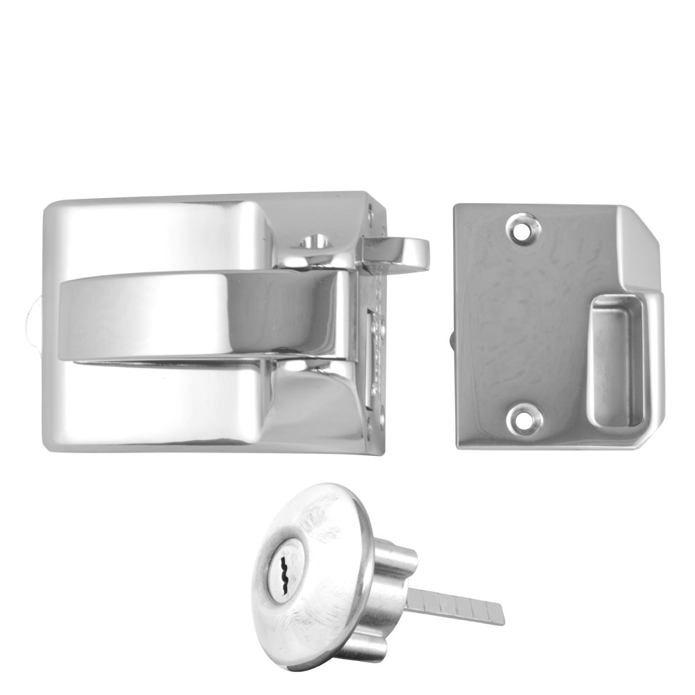 Ingersoll RA71 & SC71 Nightlatch - 60mm CP Boxed
