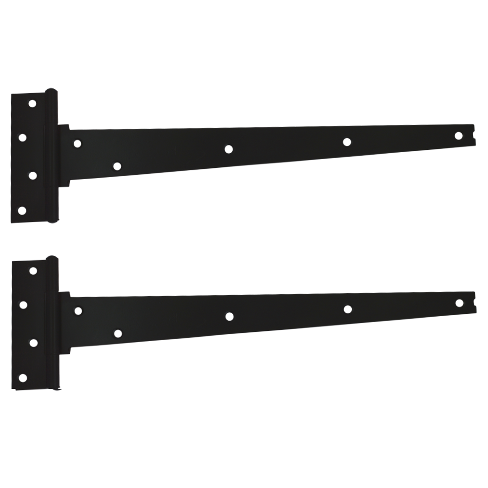CROMPTON 909 Japaned Tee Hinge - 375mm (1 Pair)