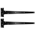 CROMPTON 909 Japaned Tee Hinge - 450mm (1 Pair)