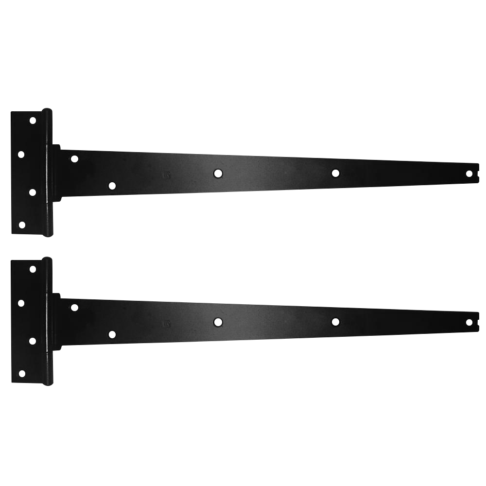 CROMPTON 909 Japaned Tee Hinge - 450mm (1 Pair)