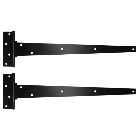 CROMPTON 909 Japaned Tee Hinge - 450mm (1 Pair)