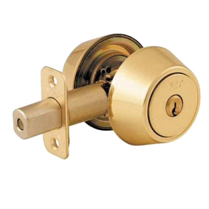 YALE P5211 Key & Turn Deadbolt - PB