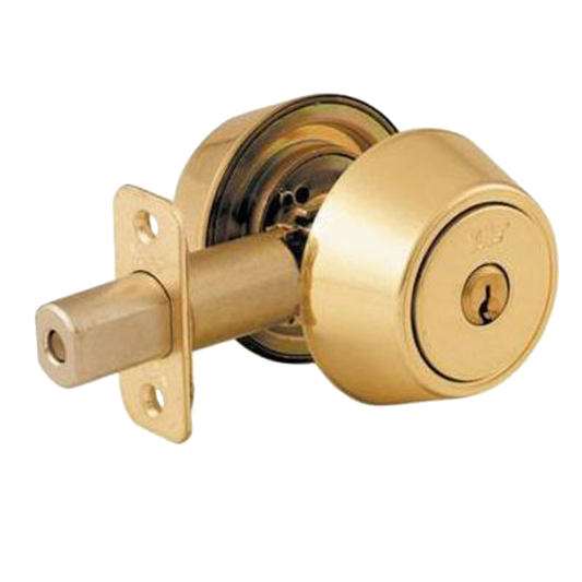 YALE P5211 Key & Turn Deadbolt - PB