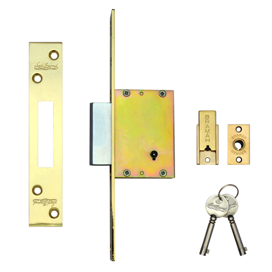 BRAMAH MD27 Deadlock - 60mm PB KD Boxed