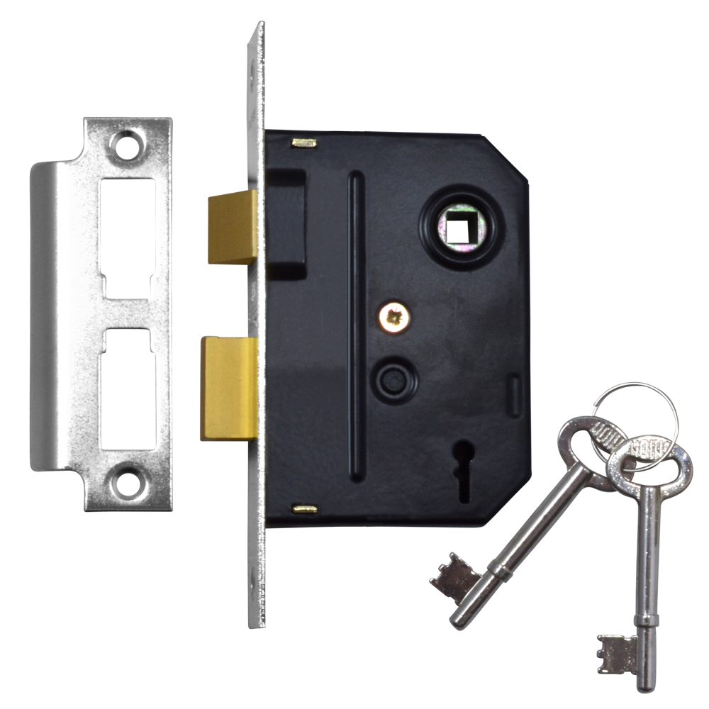 UNION 2295 2 Lever Sashlock - 75mm CP KD Visi