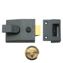 YALE 85 & 89 Deadlocking Nightlatch - 60mm DMG PB Cyl Visi
