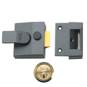 YALE 85 & 89 Deadlocking Nightlatch - 40mm DMG PB Cyl Visi
