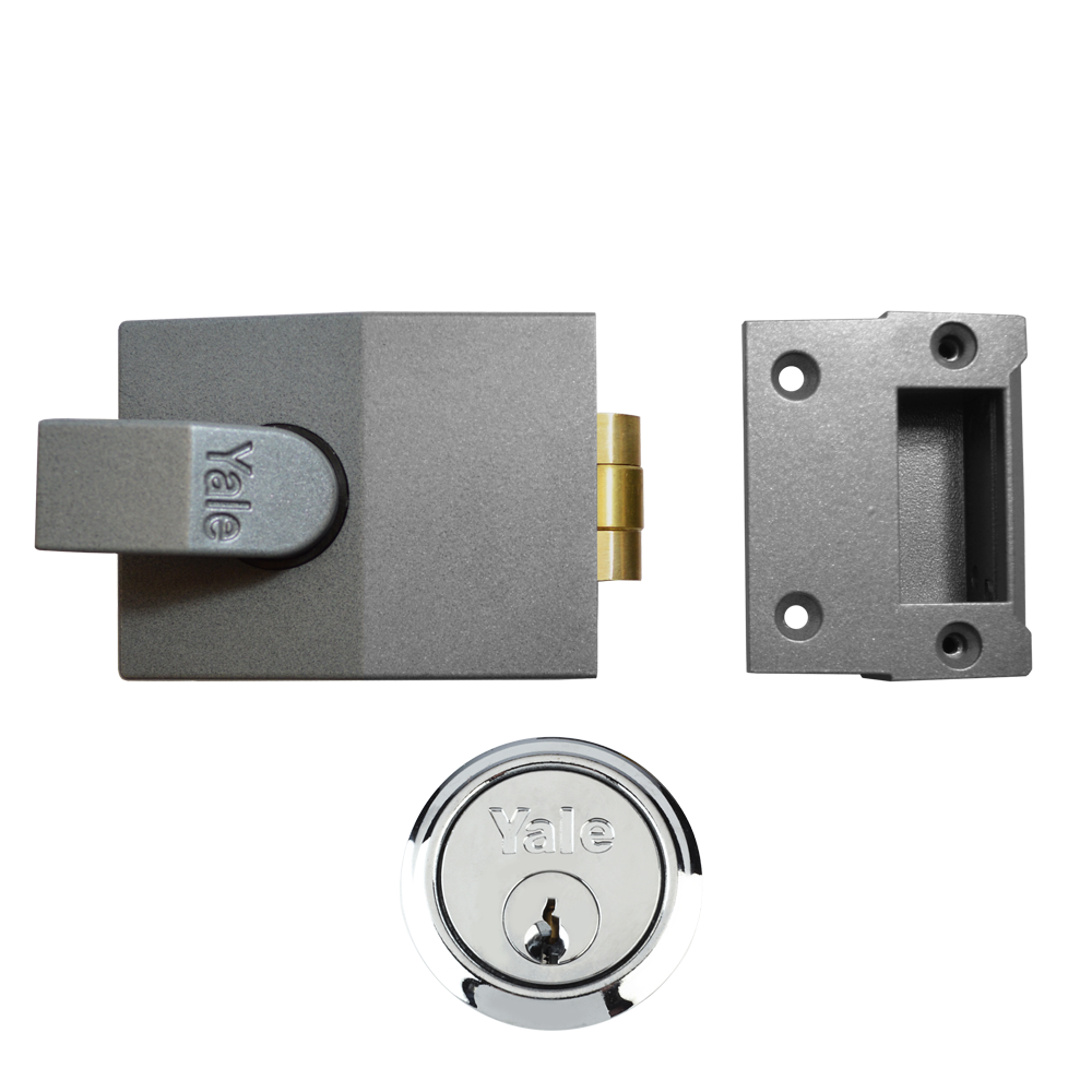 YALE 81 Rollerbolt Nightlatch - 60mm DMG with SC Cylinder Boxed