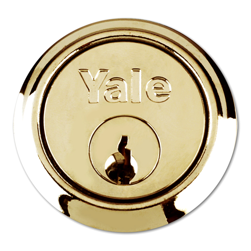 YALE 1109 Rim Cylinder - PB KA Boxed