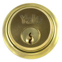 YALE 1122 Screw-In Cylinder - PB KD Single Boxed