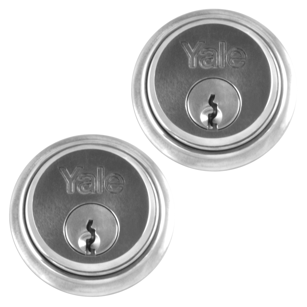 YALE 1122 Screw-In Cylinder - SC KA Pair Boxed