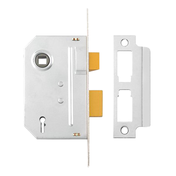 YALE PM246 2 Lever Sashlock - 64mm CP KD Visi