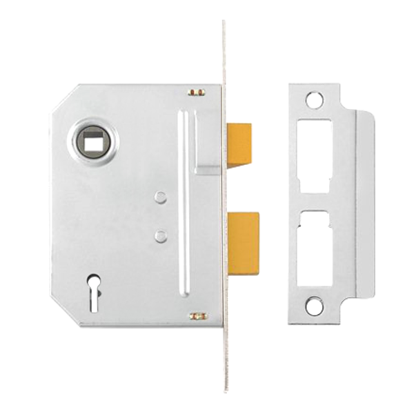YALE PM246 2 Lever Sashlock - 75mm CP KD Visi
