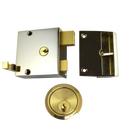 UNION 1332 & 1334 Drawback Rimlock - 50mm EB Case - PL Cyl Boxed