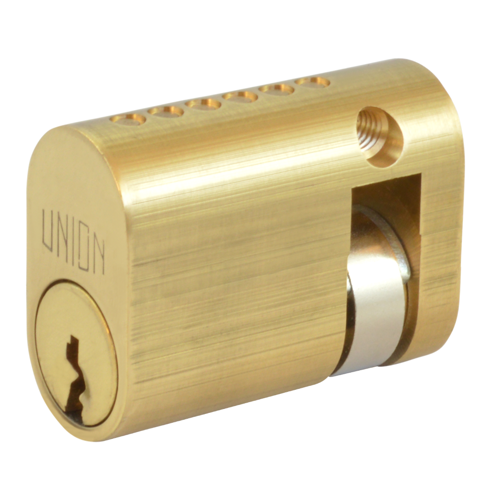 UNION 2x1 Oval Half Cylinder - 40mm (30/10) KD PB