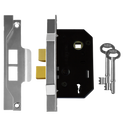 UNION 2242 2 Lever Sashlock - 64mm SE KD Bagged