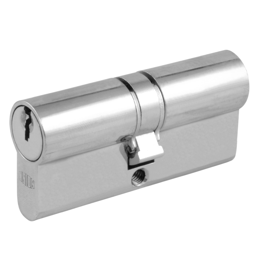 UNION 2X18 Euro Double Cylinder - 65mm 32.5/32.5 (27.5/10/27.5) KD SC