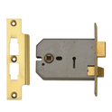 UNION 2077 Horizontal 3 Lever Sashlock - 127mm PL KD Bagged