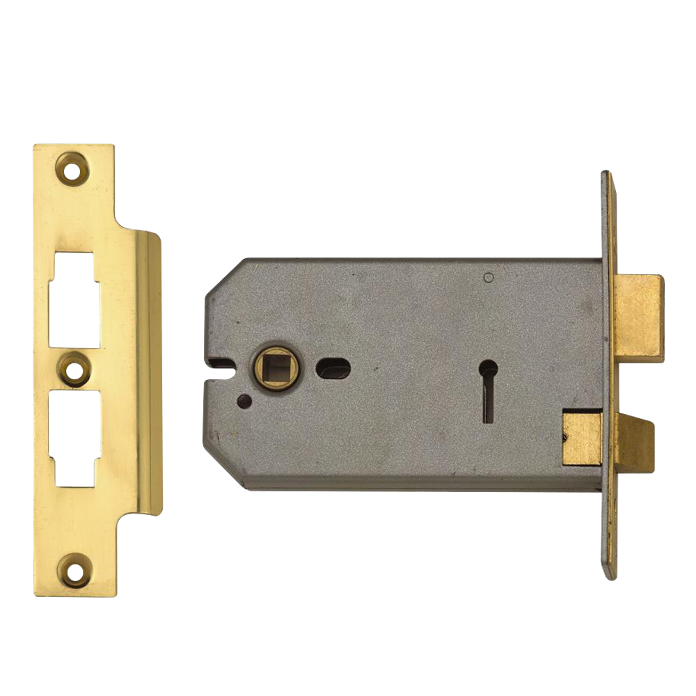 UNION 2077 Horizontal 3 Lever Sashlock - 152mm PL KD Bagged