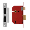 UNION 2201 5 Lever Sashlock - 64mm SC KD Boxed