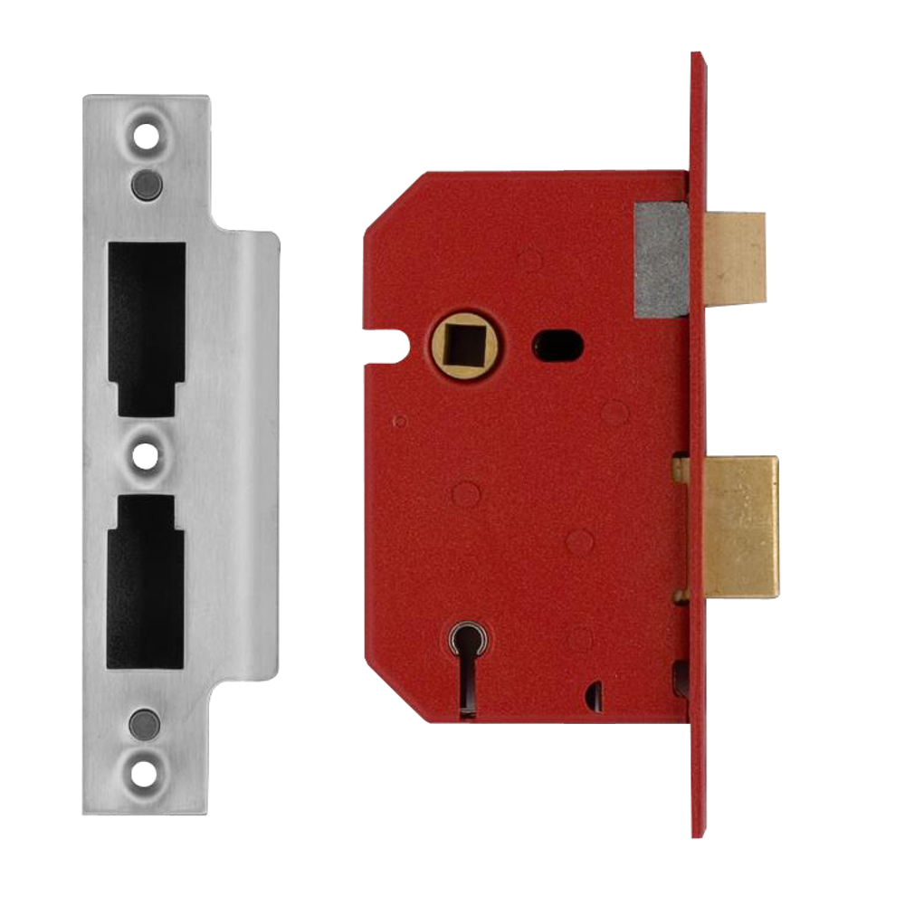 UNION 2201 5 Lever Sashlock - 64mm SC KD Boxed