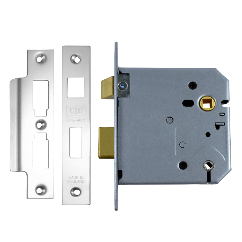UNION 2226 Mortice Bathroom Lock - 102mm SC Bagged