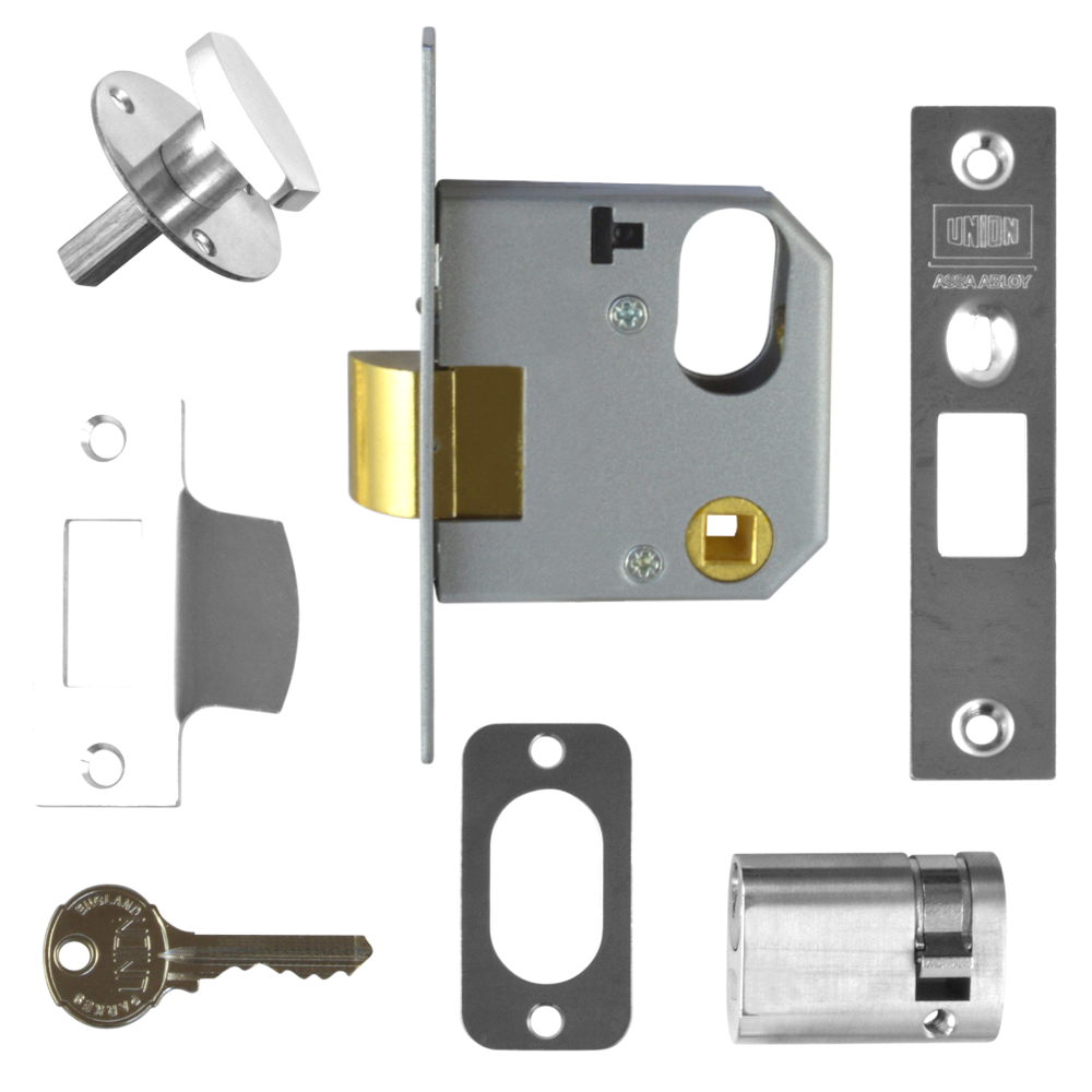 UNION 2332 Oval Nightlatch - 64mm SC Boxed