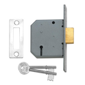 UNION 2177 3 Lever Deadlock - 64mm SC KD Bagged