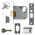 UNION 2332 Oval Nightlatch - 76mm SC Boxed