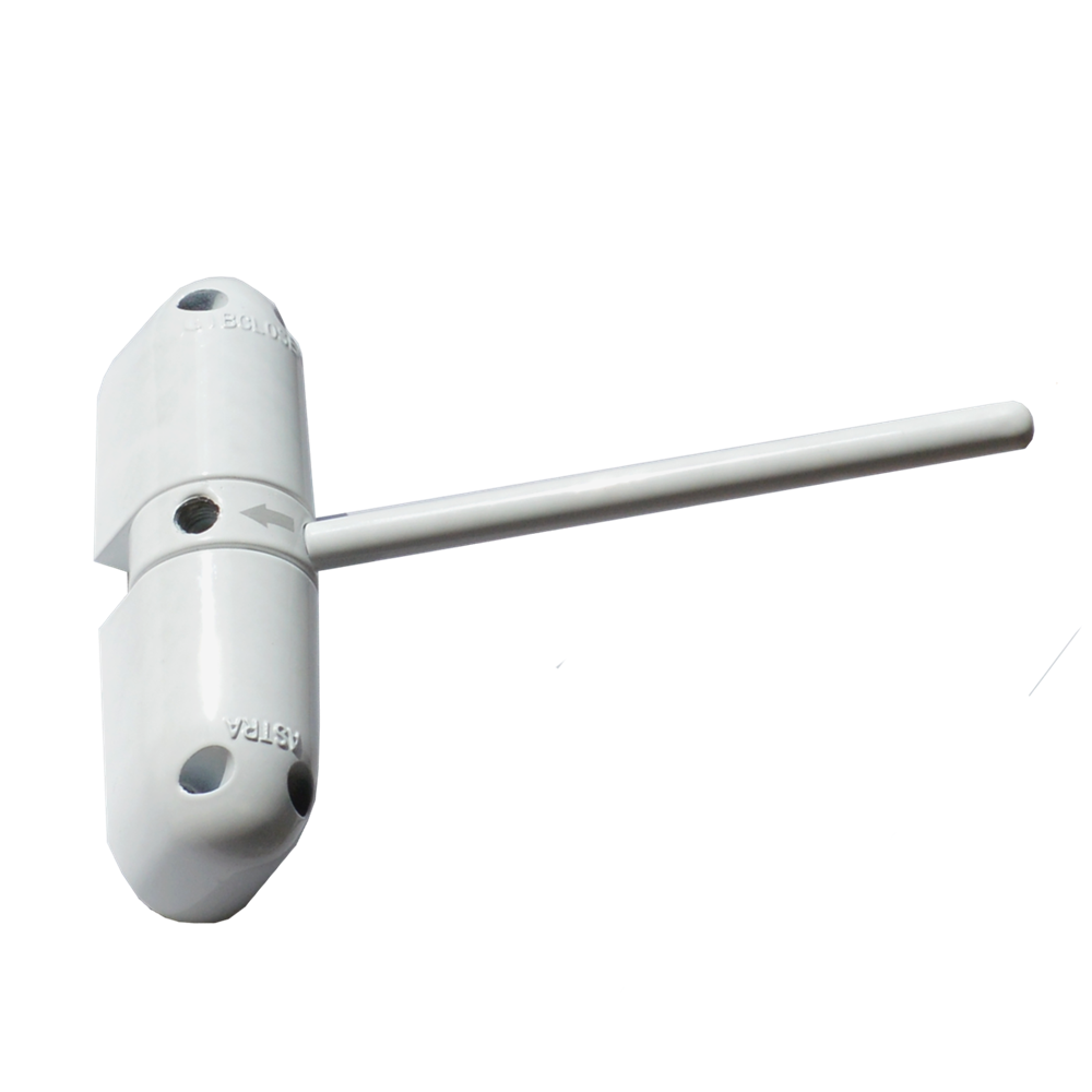 ASTRA DOOR Gibcloser Spring Action Door Closer - WH