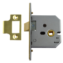 UNION 2677 Mortice Latch - 64mm PB Bagged