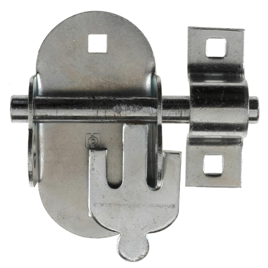 CROMPTON 004A Galvanised Oval Padbolt - 114mm GALV