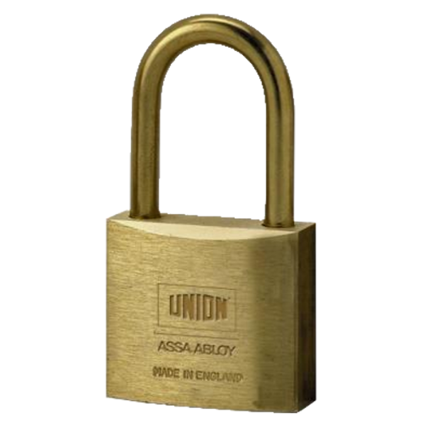 UNION 3102 Brass Open Shackle Padlock - 50mm KA `WVL482` Boxed