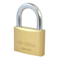 CISA 22010 KD Open Shackle Brass Padlock - 60mm KD Boxed