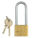 CISA 22011 KD Long Shackle Brass Padlock - 41mm KD Boxed