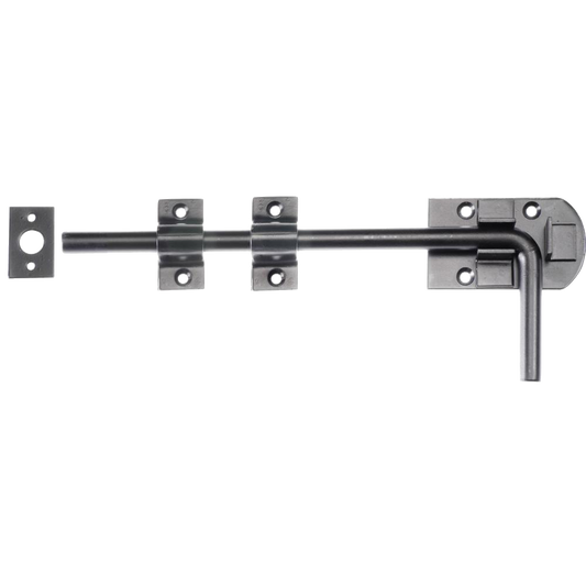 CROMPTON 1260 Garage Door Bolt - 305mm BLK
