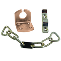 YALE WS6 Door Chain - Brass Visi