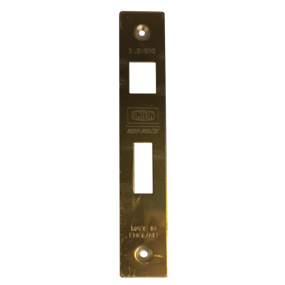 UNION 2157 Forend Plate - PB (Suits 2277 Sashlock)