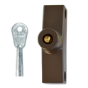 ERA 801 & 802 Automatic Window Snap Lock - BRN Std Key 1 Lock + 1 Key Display Boxed