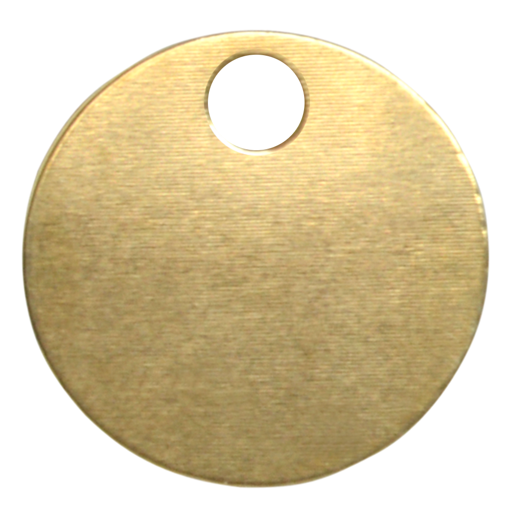 KEYS OF STEEL Pet Tag Discs - PB 22mm
