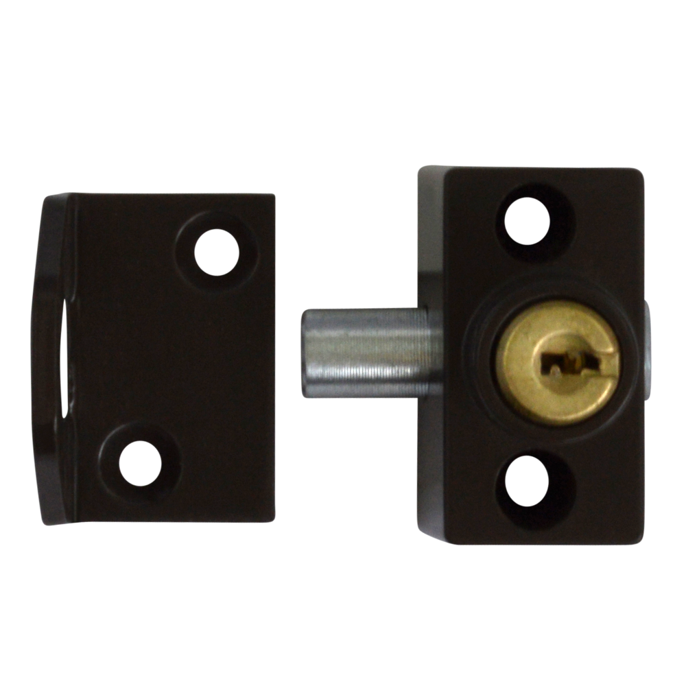 ERA 803 & 804 Sash Window Bolt - BRN Cut Key Visi