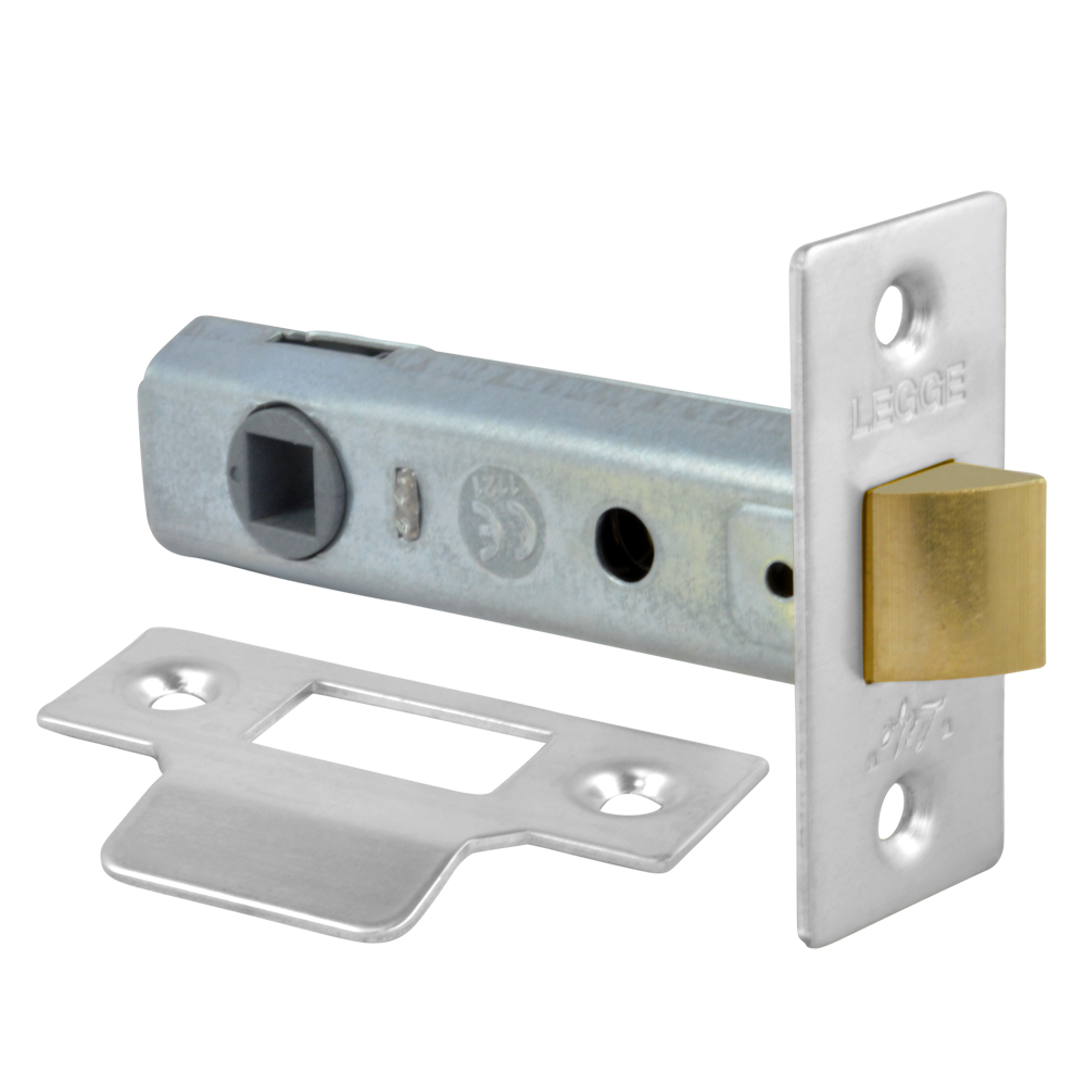 Legge 3721 & 3722 Tubular Latch - 79mm NP Bagged